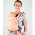Porte-bébé préformé P4, Abricot, coton bio